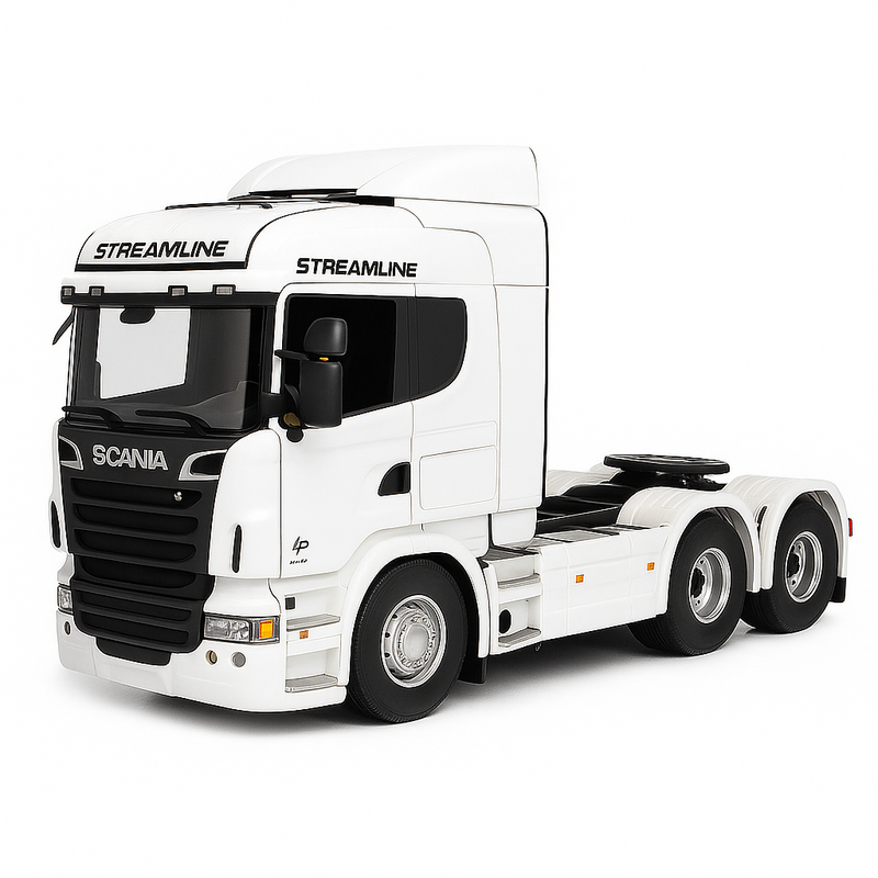 Caminhão Scania Miniatura Realista de Controle Remoto + Carreta de Brinde