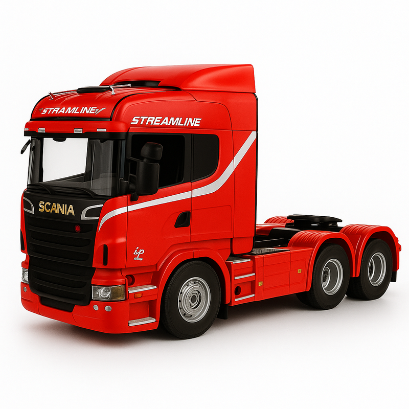 Caminhão Scania Miniatura Realista de Controle Remoto + Carreta de Brinde