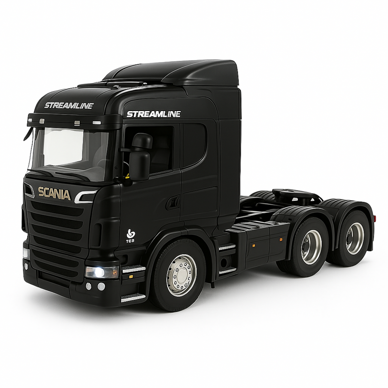 Caminhão Scania Miniatura Realista de Controle Remoto + Carreta de Brinde