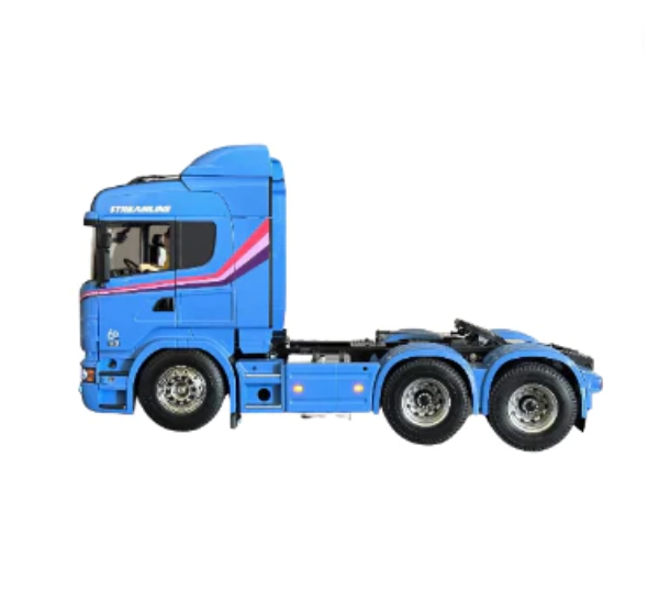 Caminhão Scania Miniatura Realista de Controle Remoto + Carreta de Brinde